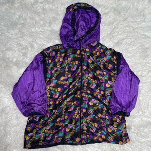 Colorful Women's Hooded Jacket